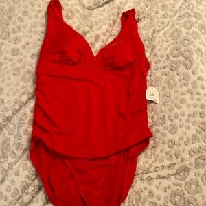Time and Tru One Piece Swimsuit Large